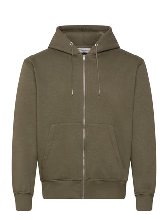 Sweat Hoodie W?. Zip Green Lindbergh