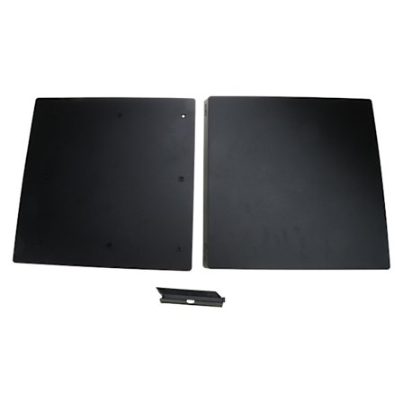 Spillekonsolldæksel Plastic Shell Udskiftningstilbehør Cover Fuldt hus til PS4 Pro-spilmaskinetilbehør Sort