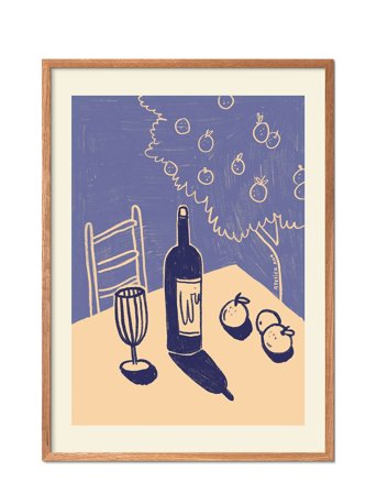 Pstr Studio - Anouk - Wine And Oranges Patterned PSTR Studio