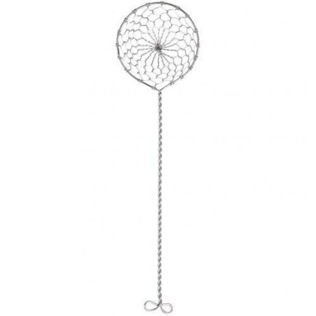 Sæt med 1 si til fondue og wok - 6,5 cm x 23,5 cm Fondue-skummere