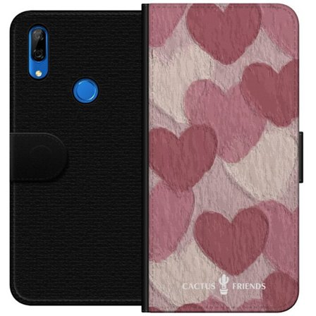 Yhteensopiva Lompakkokotelo Huawei Huawei P Smart Z Cactus and Friends - Blush Paper Hearts
