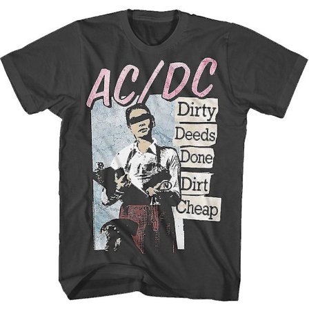 Dirty Deeds Done Dirt Cheap Acdc T-shirt