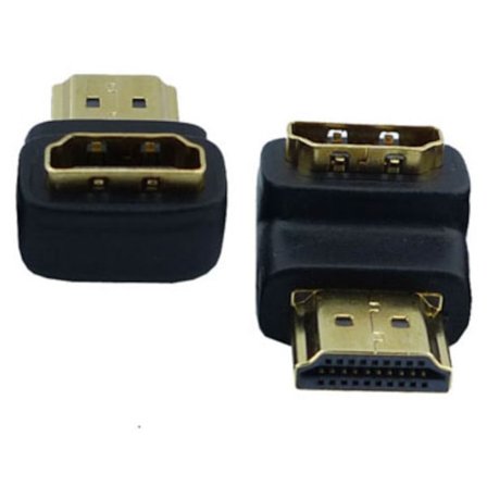 Mini HDMI Male to HDMI Female 180 Degree Swiveling Adapter