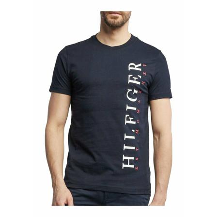 Tommy Hilfiger, T-Shirts Czarny, Mężczyzna, Rozmiar: M
