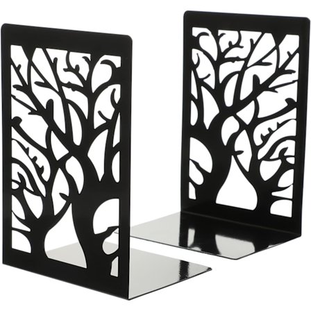 Skridsikre bogstøtter Jern Træform Bogorganisatorer Bogstativ Søde Bogstøtter Kunst til Studie Børnehave Klasseværelse Kontorartikler 1 Par - Perfet