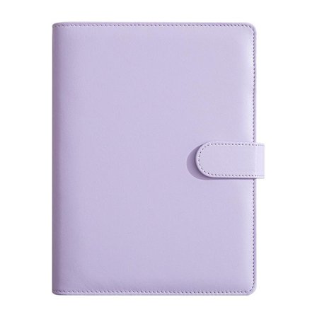 A5 6-renkainen PU-nahkakansio, laajennettava muistikirja ja kokouspäiväkirja