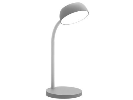Unilux Skrivbordslampa UNILUX Tamy ljusgrå - Lyreco - Kontorsmöbler och inredning - Lampor och belysning - Skrivbordslampor
