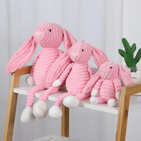 Mub- Greenmart Bedst sælgende Løve Elefant Enhjørning Dinosaur Brugerdefineret Plys Hundelegetøj Langt Hår Kreativt Plyslegetøj Gave S Dyr Pink