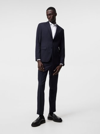 J.Lindeberg - Hopper U Active Hopsack - Fashion - Blue - Men - 50R