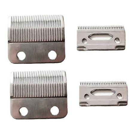 2 Sarjaa Ammattimaisia Säädettäviä Leikkurin Teriä Hiiliteräksestä Valmistettu Hiustenleikkurin Vaihtoterä Wahlille