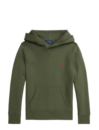 Seasonal Fleece-Ls Po Hood-Tp-Knt Khaki Ralph Lauren Kids
