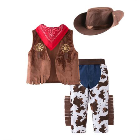 5st Western Halloween Baby Cowboy Fancy Cosplay Kostym Party