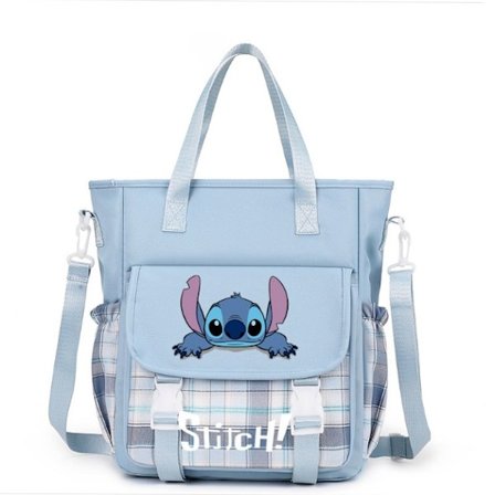 Stitch kangaskankainen olkalaukku