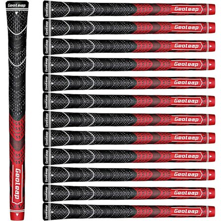Golf Grips Sæt med 13- Cord Rubber Compound Material, Hybrid Golf Club Grips, All Weather Performance.