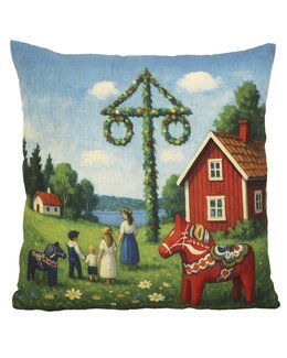 Kuddfodral Midsommar 1-pack Multi - Redlunds