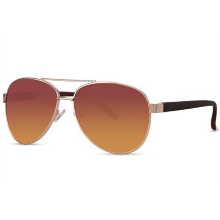 Pilot Solglasögon med brun lins