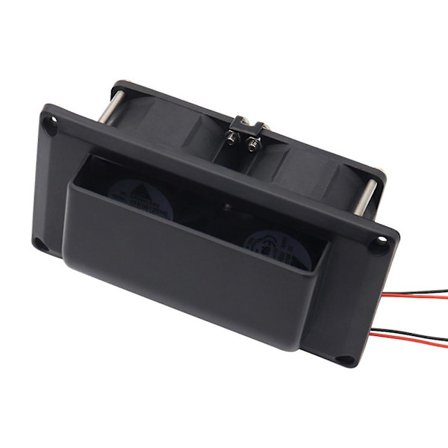 Sommer Hot Sale For DC 12V Kjøkkenvifte Avtrekksvifte For Caravan Tilhenger Universal Rv Innendørs Luft Svart