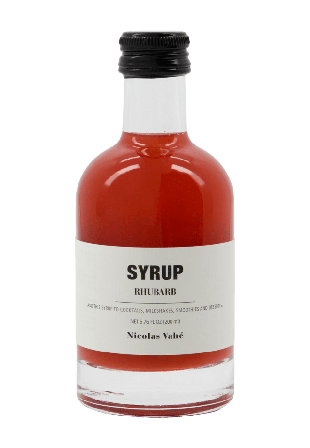 Nicolas Vahé Sirap Rabarber 200 ml Skafferi & torrvaror Unisex Transparant ONESIZE