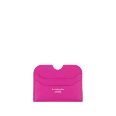 Acne Studios, Wallets ; Cardholders Różowy, Kobieta, Rozmiar: ONE Size