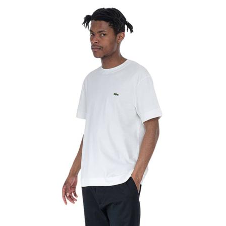 Lacoste, Koszulka męska T-shirt Th 1708 70V Biały, Mężczyzna, Rozmiar: L