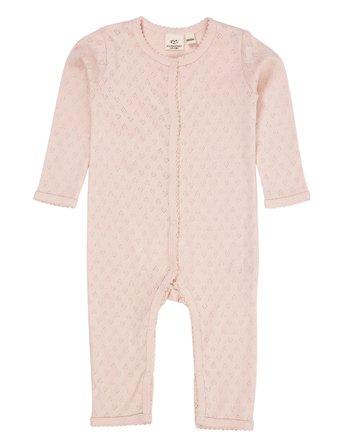 Copenhagen Colors Pointelle Heart Full Body - Pink - 86