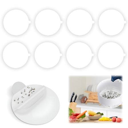 8 stk. loppefælde klæbemærker - 18 cm