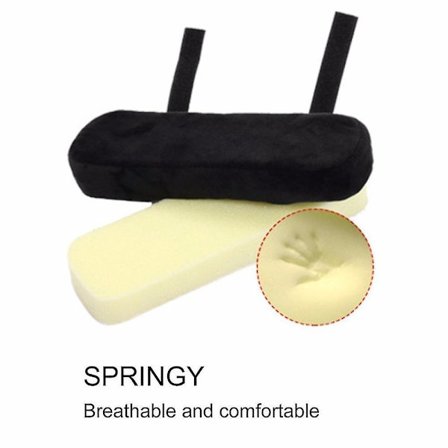 2 stk. Stolearmstøtteputer i minneskum, albuepute for støtte