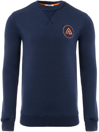 Aclima FleeceWool V2 Crewneck pitkähihainen paita, tummansininen