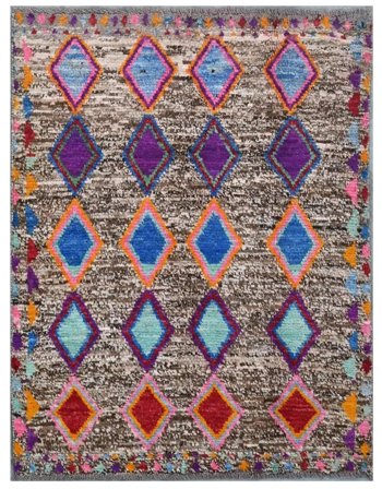 Piccolo Moroccan Berber - Afghanistan 85X116 Lana, Tappeto
