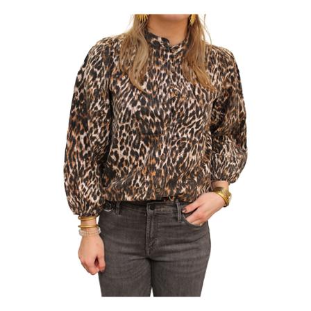 mbyM, Blouses Bruin, Dames, Maat:S