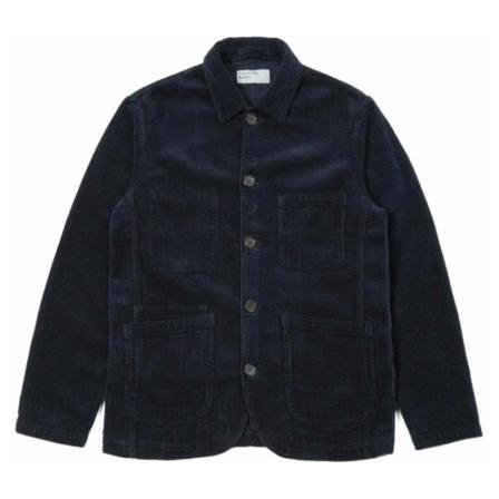 Universal Works, Light Jackets Blauw, Heren, Maat:M