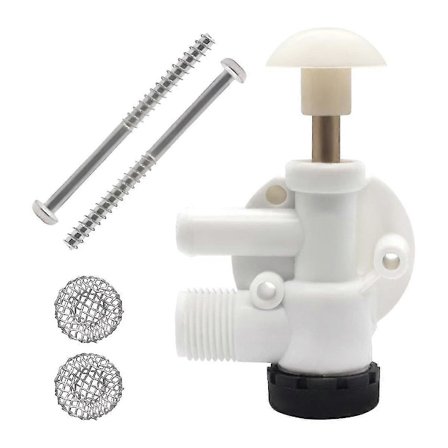 För Sealand RV Vattenventil Monteringssats Husvagn Toalett Reparationskit Ecovac Vacuflush Pedalspolning Toaletter 385314349