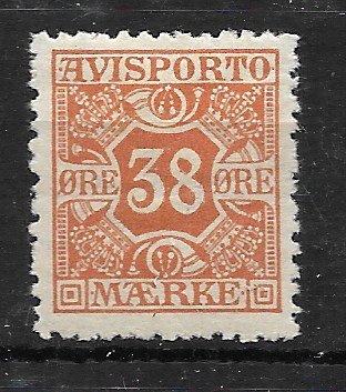 Danmark - AFA Avisporto 6 - Ubrugt