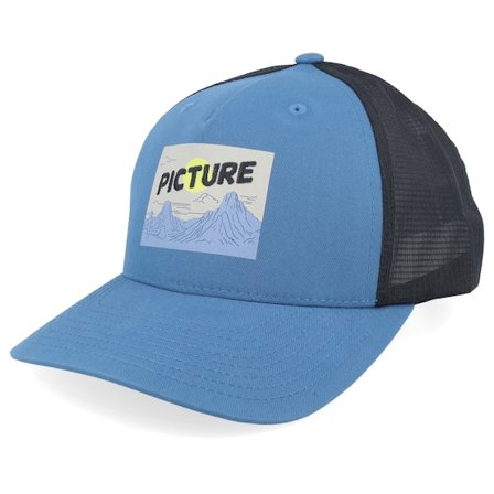 Picture - Ble trucker Czapka Z Daszkiem - Kuldo Serenity Blue/Black Trucker @ Hatstore