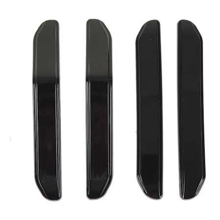 4 stk. Tesla Model 3 2018 2023 Dørkantbeskytter Hjørnebeskytter Sort