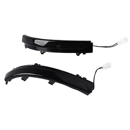 Dynamisk blinklys LED sidespeil indikatorlampe for Voyage Saceiro G6 G7 Fox Crossfox Up Gol Geracao 6/7/8