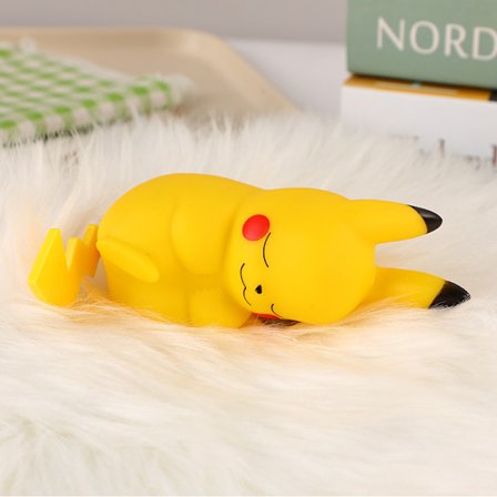 Pikachu Liten Natt Mini Atmosfär Lampa Sängbordsdekorationer