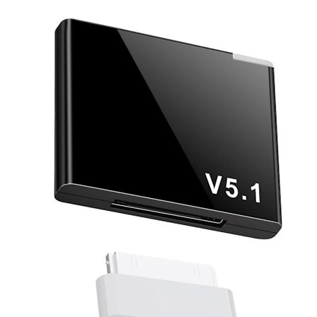 I-wave 30 Pin Bluetooth 5.1 Audio Receiver Musik Mini Trådløs Adapter Til 30pin Analog Højttaler