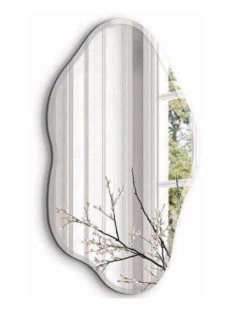 Incado Stream Mirror - Silver - 45X80CM