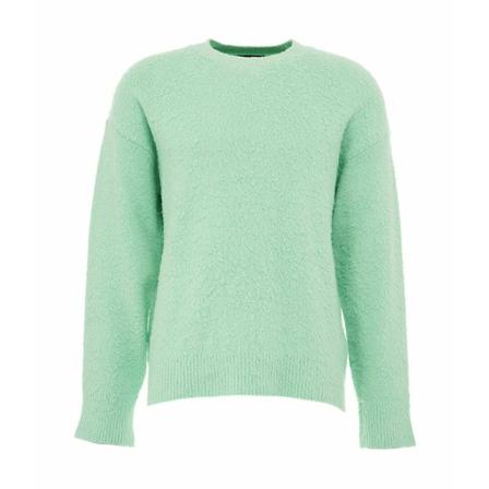 Roberto Collina Round-neck Strik Grøn, Herre Strik