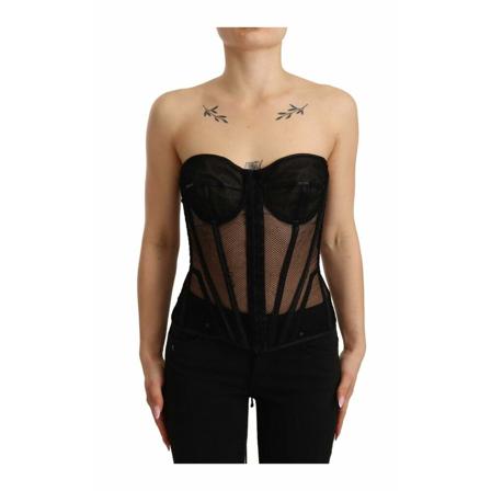 Dolce & Gabbana Sleeveless Tops Sort, Dame