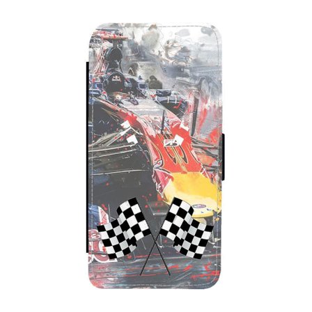 F1 Formula One iPhone 14 Pro Max Flip Mobilfodral