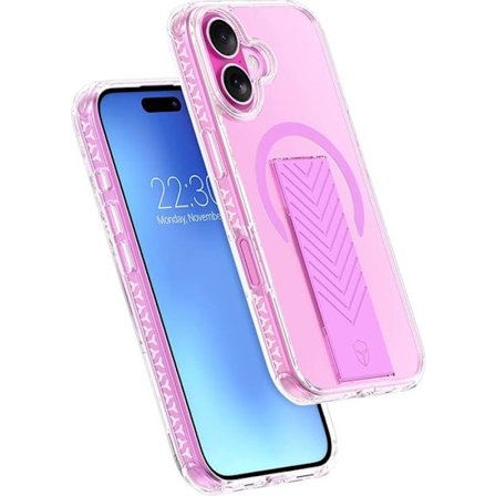 Älypuhelimen kuori - FORCE CASE - iPhone 16 - MagSafe - Vaaleanpunainen - Ultra-Vahvistettu 3m