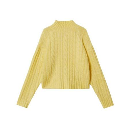 Mango Sweater -- Gul, Dame