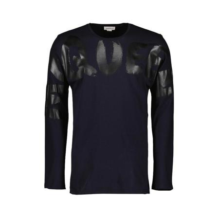 Alexander McQueen T-Shirts Blå, Herre