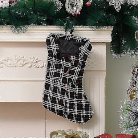 Hmwy-(b1) Julstrumpa Ny Dekoration Gåva Julgranshänge Julklappspåse