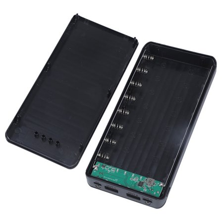 5V Dobbel USB 8x 18650 Power Banks Batteriboks Mobiltelefon USB-lader DIY for skall for etui Strømadapter For Mobil C