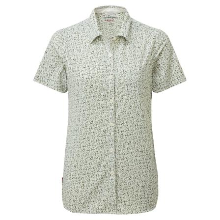 Craghoppers Nosilife Tayma Shortsleeve Shirt Women ́s Women short-sleeved shirts Green 16