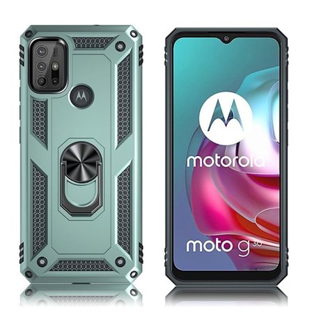 Bofink Combat Motorola Moto G30 / Motorola Moto G10 skal - Grön
