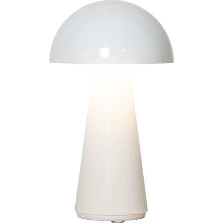 Star Trading - Bærbar lampe Bordslampa Mushroom 803-52 Hvit
